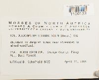 Aulacomnium heterostichum image